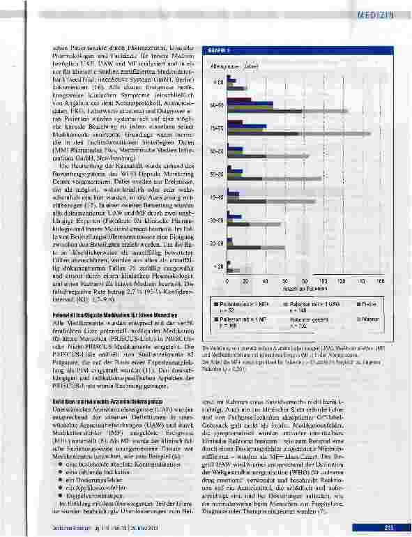 Vorschauseite 3: Unerwünschte Arzneimittelereignisse bei älteren Notaufnahmepatienten