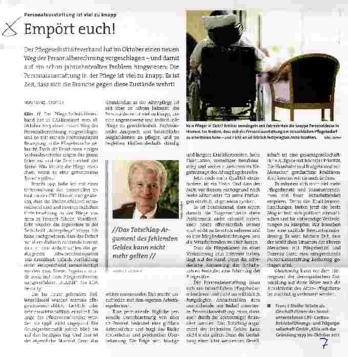 Vorschauseite 1: Empört euch!
