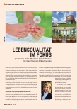 Vorschauseite 1: LEBENSQUALITÄT IM FOKUS