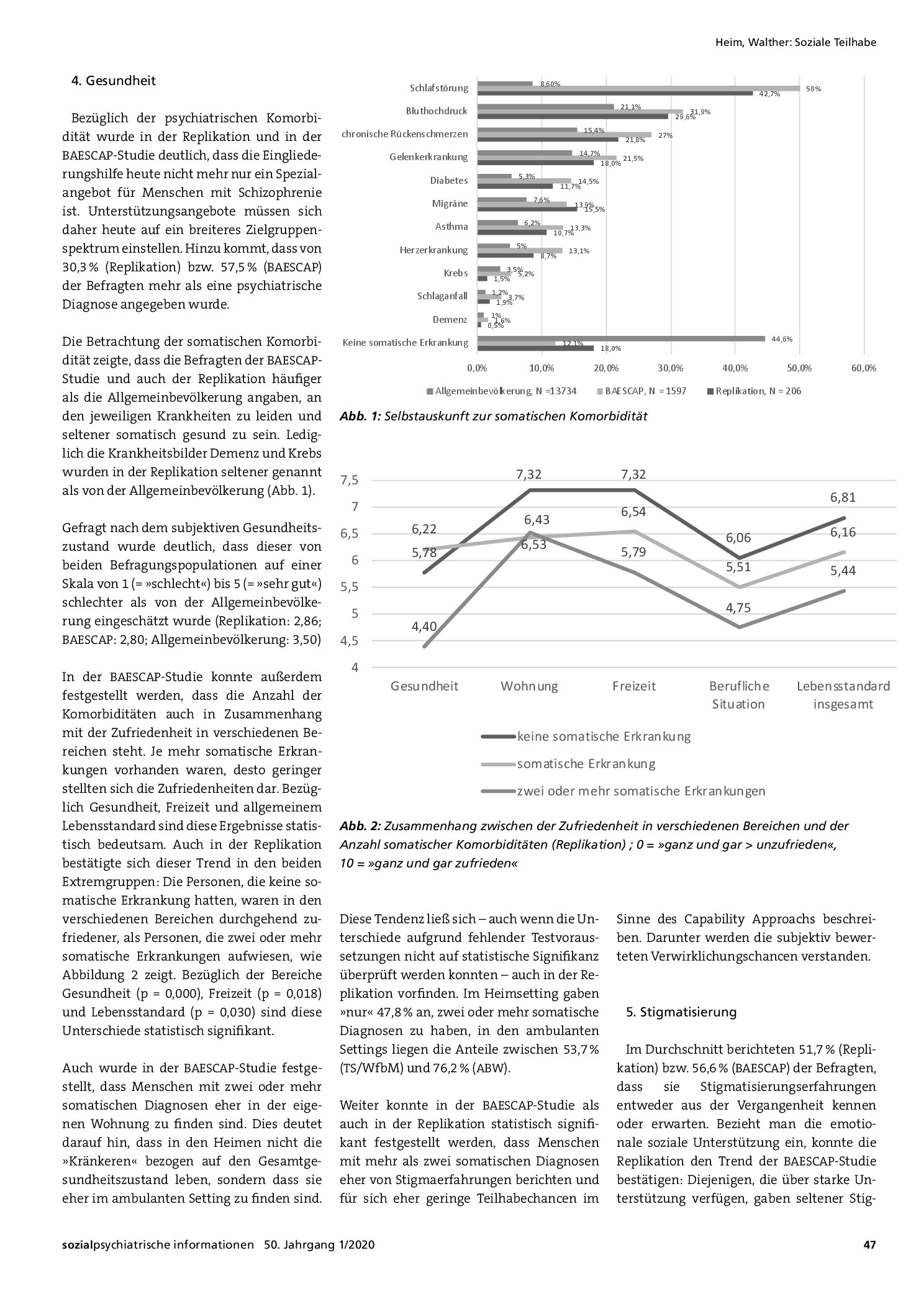 Vorschauseite 4: Soziale Teilhabe – Ergebnisse einer Replikation der BAESCAP-Studie