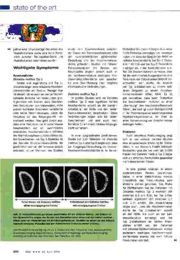Vorschauseite 5: Diabetes und Knochen