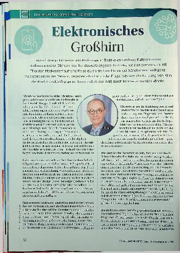 Vorschauseite 1: Elektronisches Großhirn