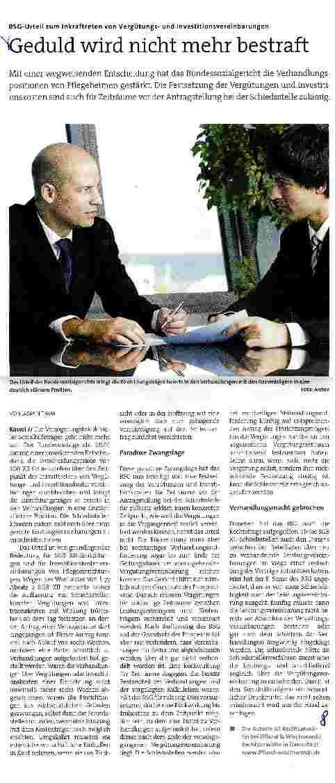 Vorschauseite 1: Geduld wird nicht mehr bestraft