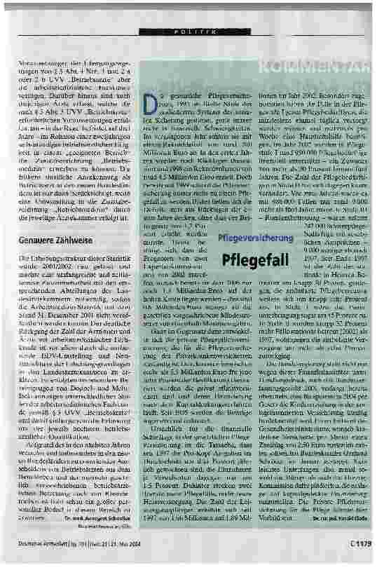 Vorschauseite 2: Großer Bedarf an Betriebsärzten