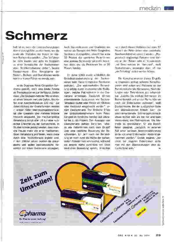 Vorschauseite 2: Embolisation beseitigt Schmerzen
