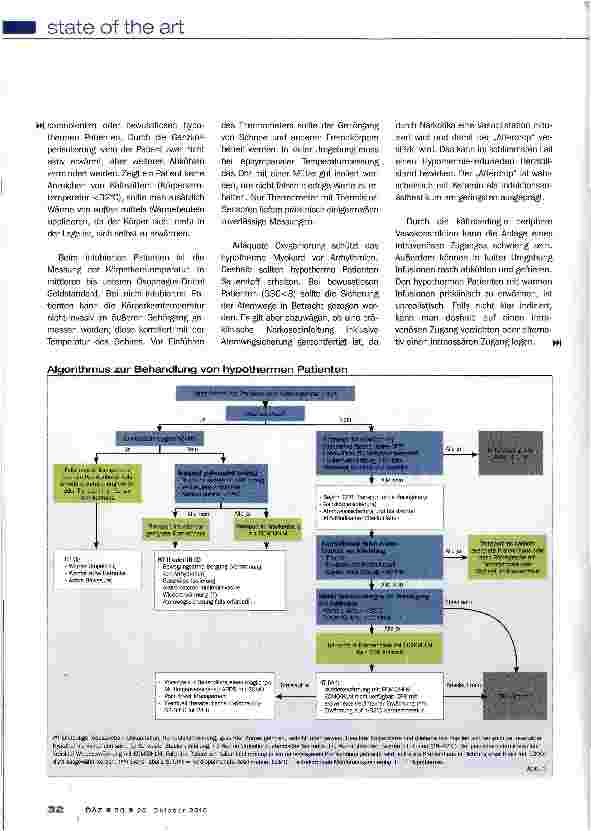 Vorschauseite 4: Akzidentelle Hypothermie -LAWINENMEDIZIN