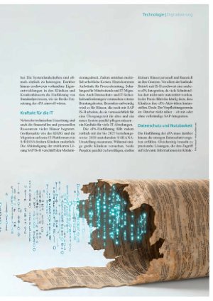 Vorschauseite 2: Elektronische Patientenakte Wenn Innovation auf alte IT trifft
