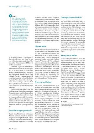 Vorschauseite 3: Elektronische Patientenakte Wenn Innovation auf alte IT trifft