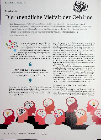 Vorschauseite 1: Die unendliche Vielfalt der Gehirne