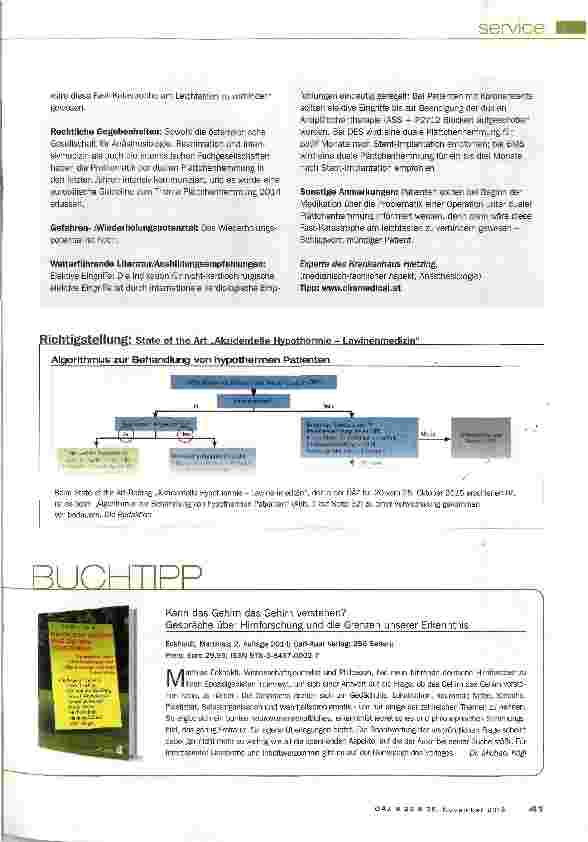 Vorschauseite 2: OP unter dualer Plättchenhemmung