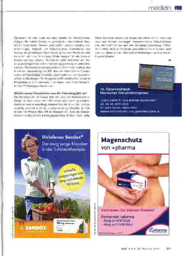 Vorschauseite 2: Alterstraumatologie: Österreich ist Vorreiter