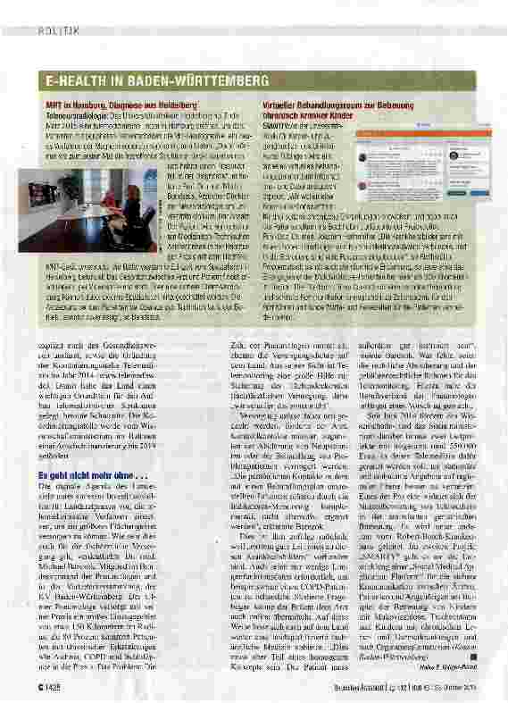 Vorschauseite 3: Telemedizin im Aufwind