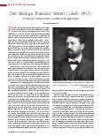 Vorschauseite 1: Der Biologe Theodor Boveri (1862 – 1915)