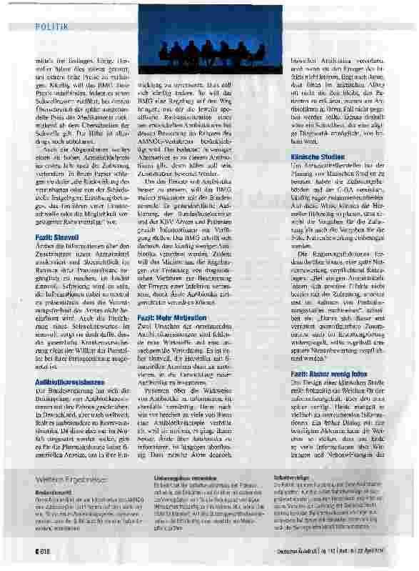 Vorschauseite 2: Wenige konkrete Ergebnisse