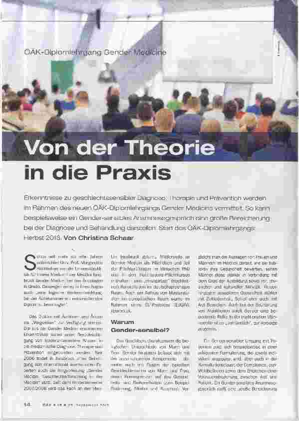 Vorschauseite 1: Von der Theorie in die Praxis