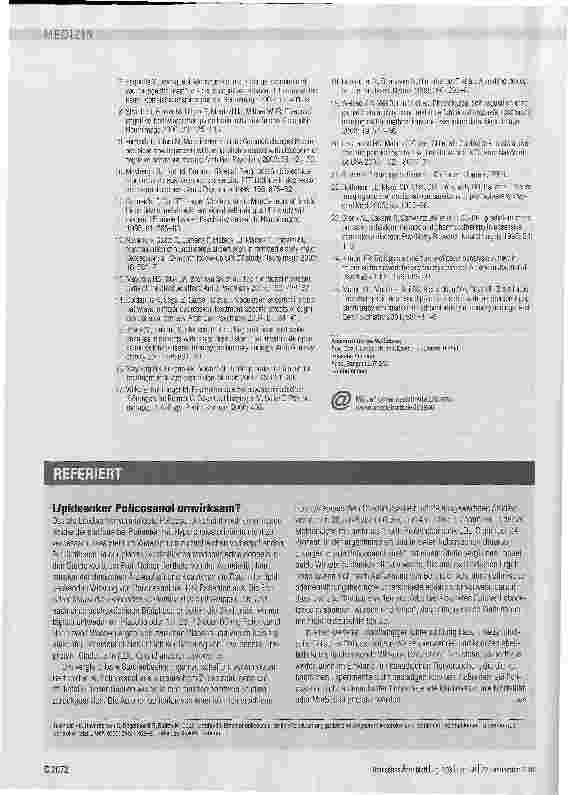 Vorschauseite 6: Perspektiven der funktioneilen Bildgebung in der Psychiatrie