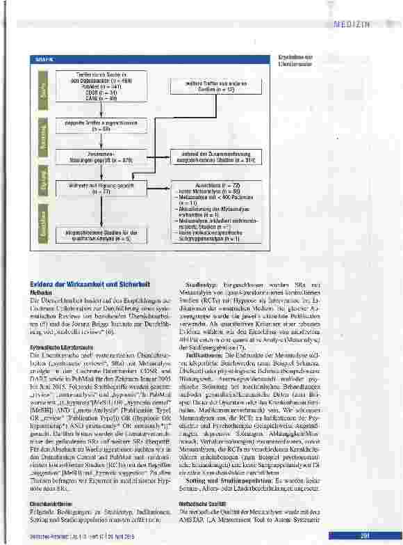 Vorschauseite 3: Wirksamkeit, Sicherheit und Anwendungsmöglichkeiten medizinischer Hypnose