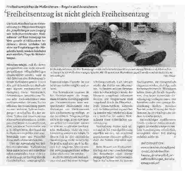 Vorschauseite 1: Freiheitsentzug ist nicht gleich Freiheitsentzug