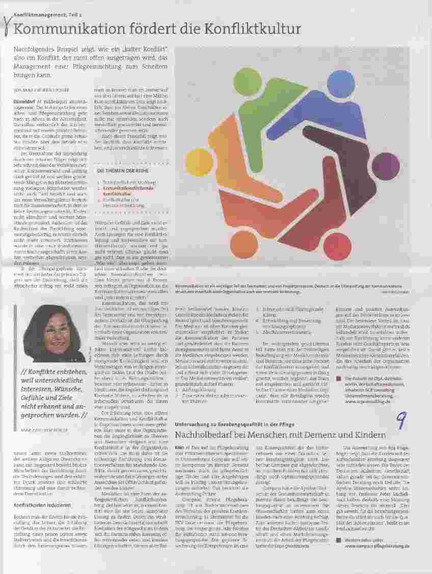 Vorschauseite 1: Konfliktmanagement Teil 2 Kommunikation fördert die Konfliktkultur