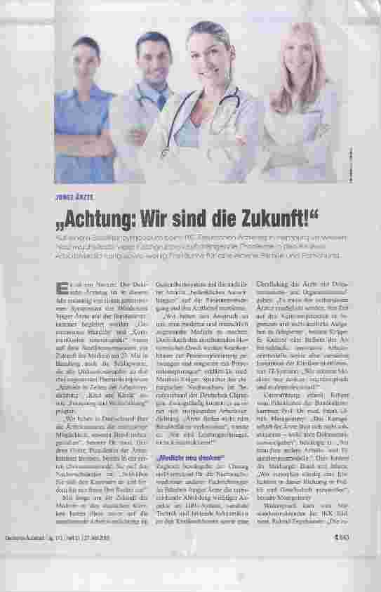 Vorschauseite 1: „Achtung: Wir sind die Zukunft!“