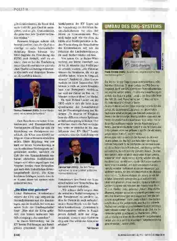 Vorschauseite 2: Qualitätsinstitut will im August liefern