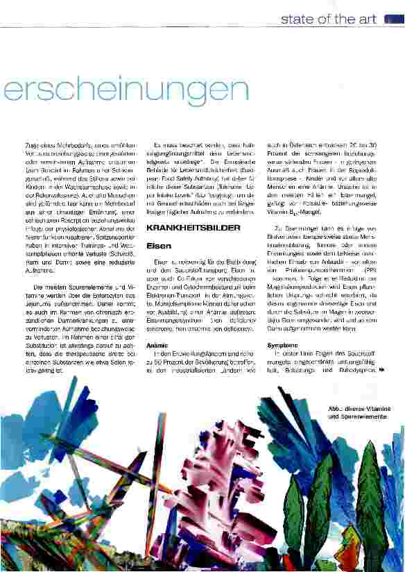 Vorschauseite 2: Diagnostik von Mangelerscheinungen