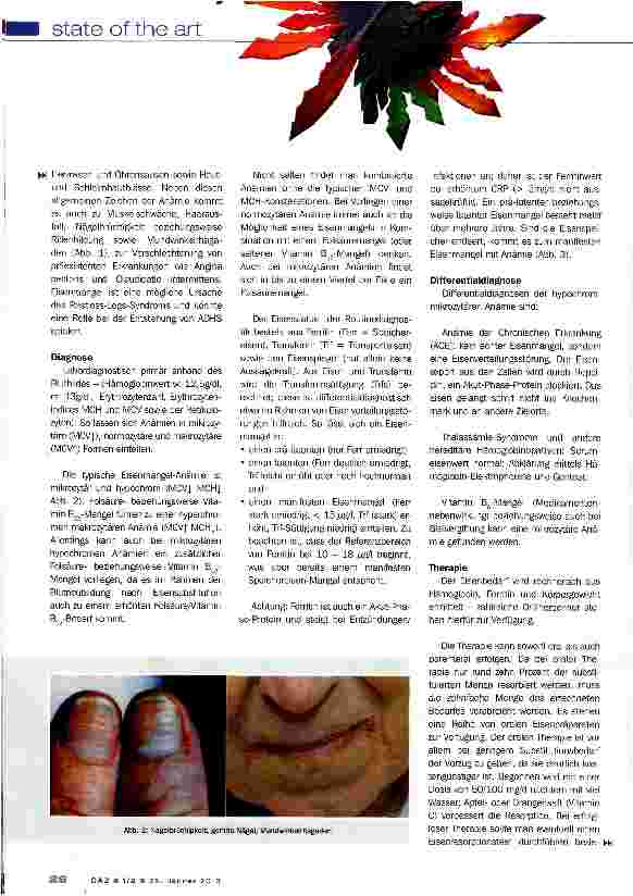 Vorschauseite 3: Diagnostik von Mangelerscheinungen