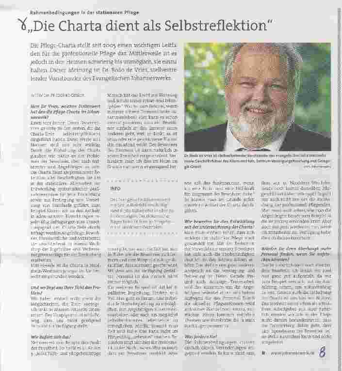 Vorschauseite 1: Die Charta dient als Selbstreflektion