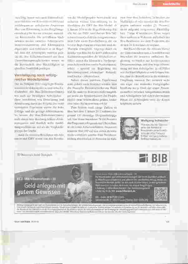 Vorschauseite 3: Arbeitsintegration mit Biss