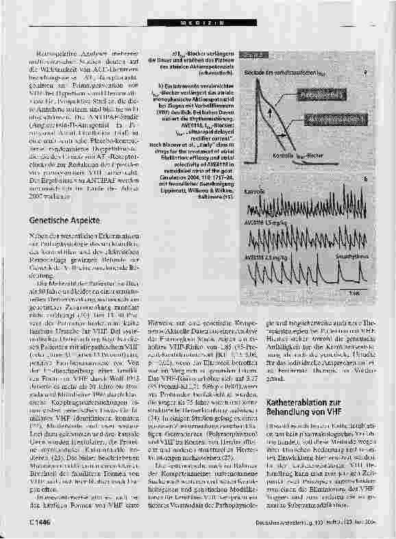 Vorschauseite 4: Vorhofflimmern: Grundlagenforschung liefert neue Therapieansätze