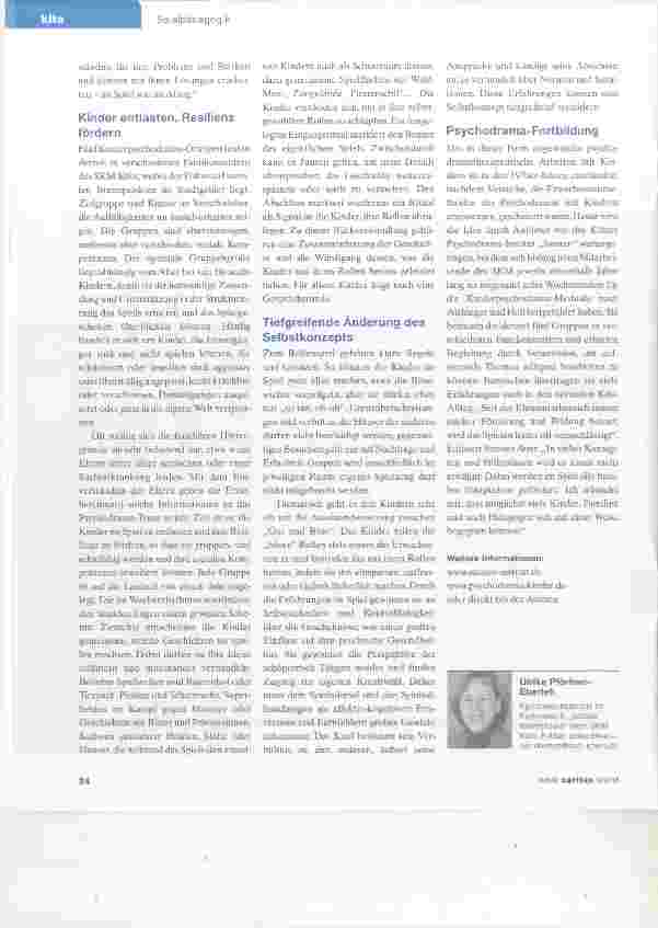 Vorschauseite 2: Kinderpsychodrama: stärkend und befreiend