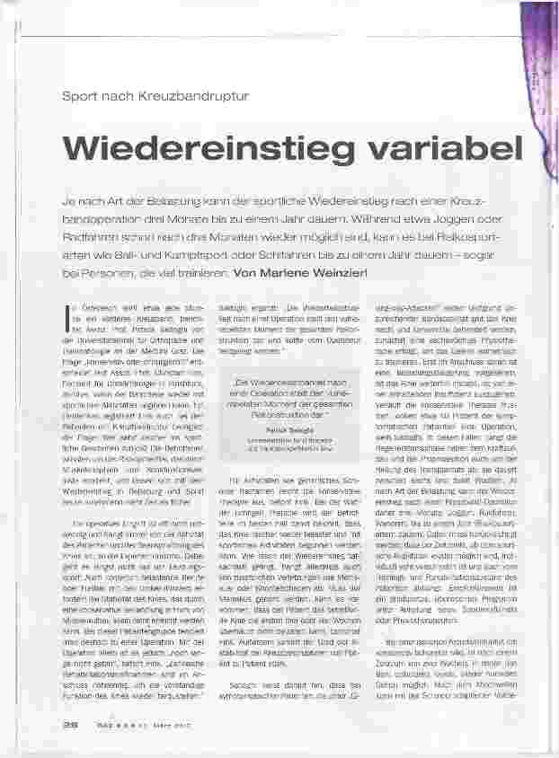 Vorschauseite 1: Wiedereinstieg variabel