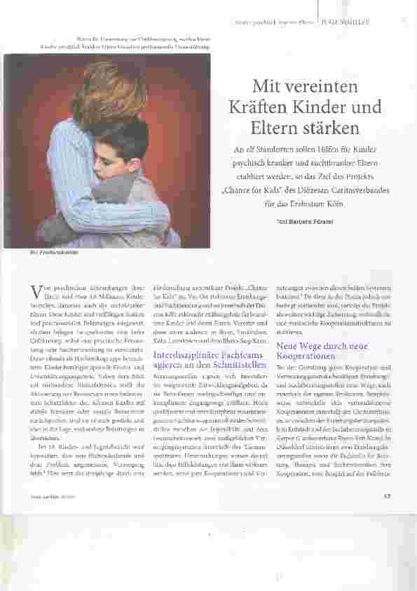 Vorschauseite 1: Mit vereinten Kräften Kinder und Eltern stärken