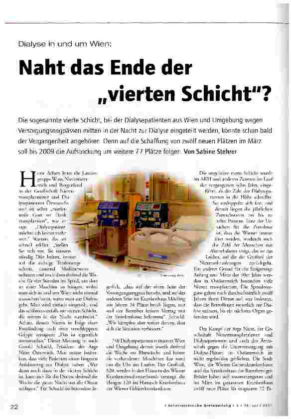 Vorschauseite 1: Naht das Ende der vierten Schicht?