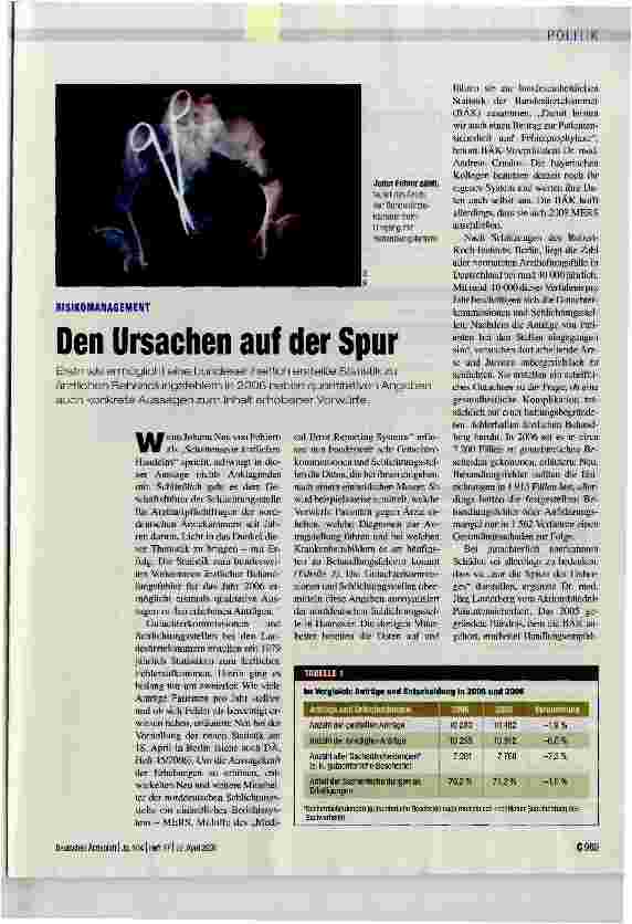 Vorschauseite 1: Den Ursachen auf der Spur