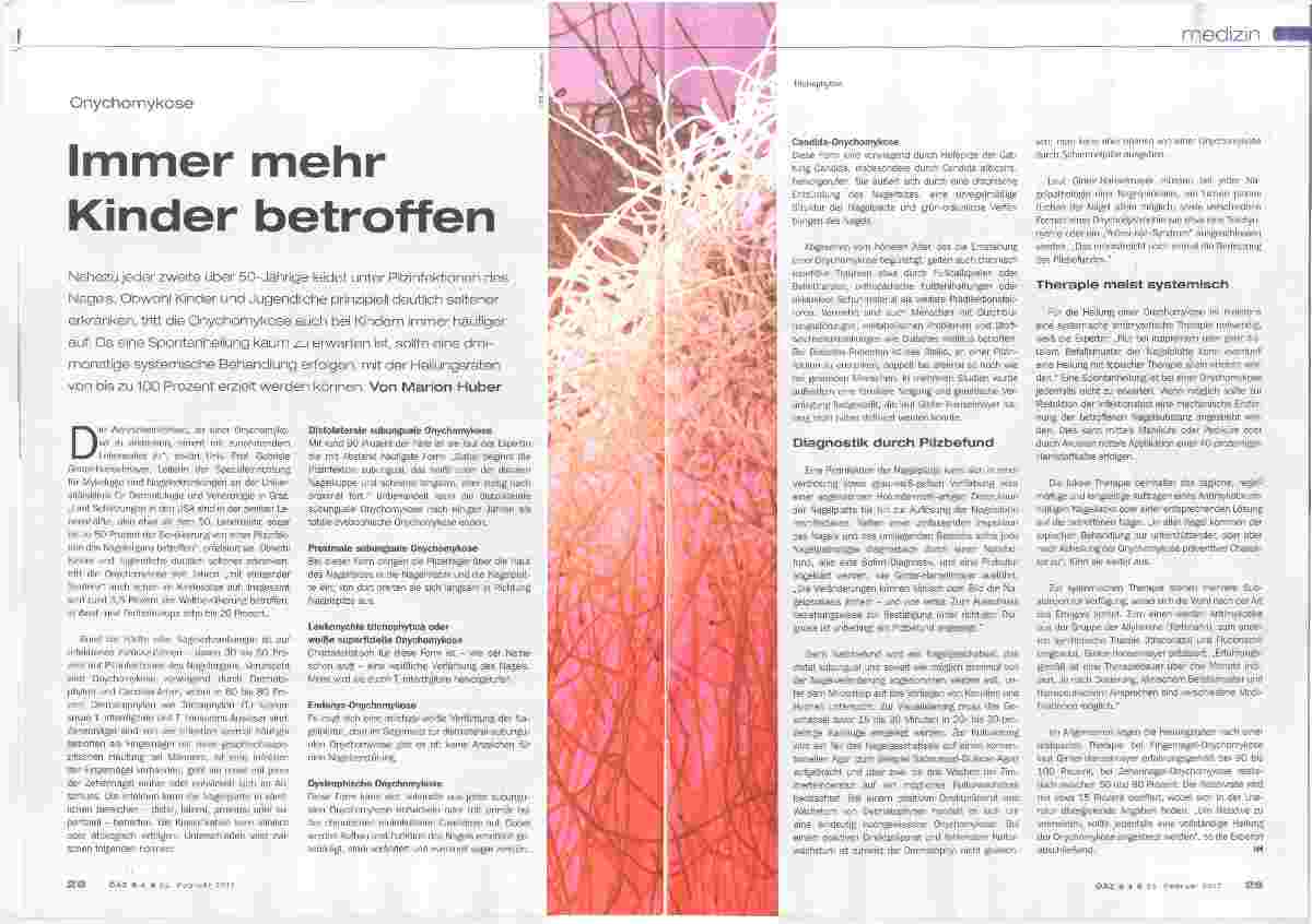 Vorschauseite 1: Immer mehr Kinder betroffen
