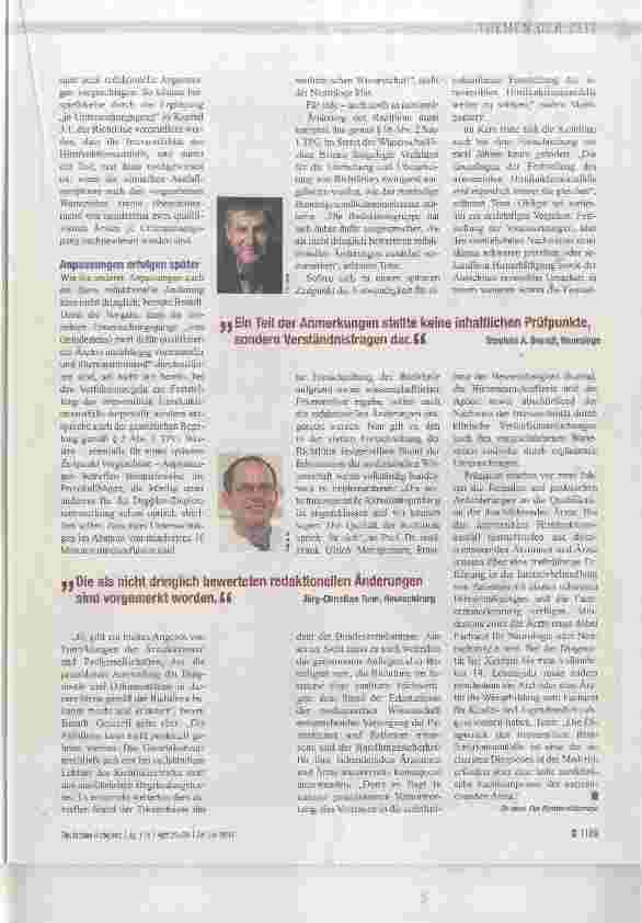 Vorschauseite 2: Derzeit keine Novellierung der Richtiinie