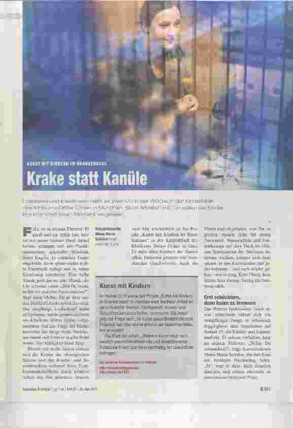 Vorschauseite 1: Krake statt Kanüle