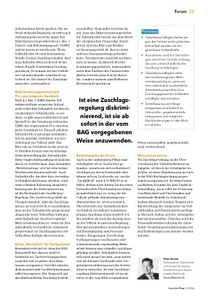 Vorschauseite 2: Überstundenzuschläge bei Teilzeittätigkeit