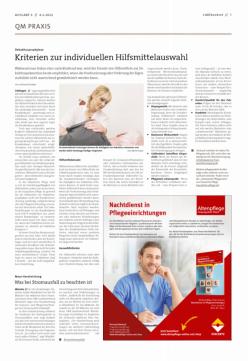 Vorschauseite 1: Kriterien zur individuellen Hilfsmittelauswahl