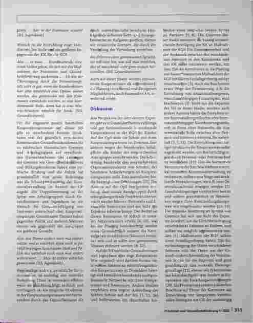 Vorschauseite 5: Intersektorale Kooperationen auf verschiedenen Steuerungsebenen in der kommunalen Gesundheitsförderung von Kindern. Eine qualitative Analyse von Expertenperspektiven.