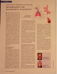Vorschauseite 1: Proteinanalysen versprechen neue Erkenntnisse über Aerosolpartikel in der Ausatemluft in Innenräumen.