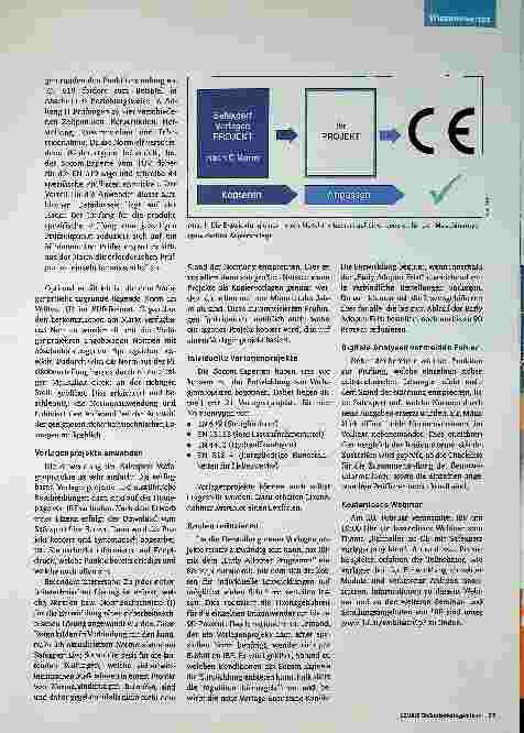 Vorschauseite 2: Mit Vorlagenprojekten CE-Kosten reduzieren
