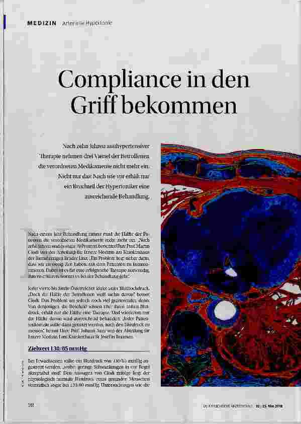 Vorschauseite 1: Compliance in den Griff bekommen
