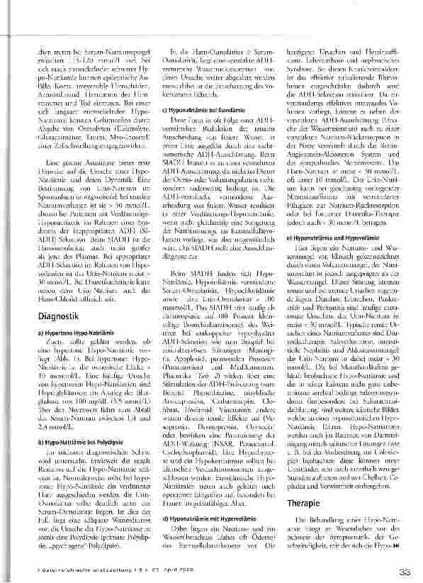 Vorschauseite 4: Hyponatriämie
