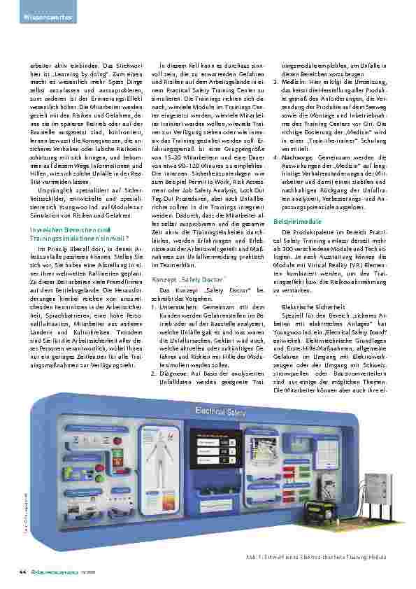 Vorschauseite 2: Simulation von Gefahren und Risiken – Unfallerfahrung sicher erleben. Praktisches Sicherheitstraining.