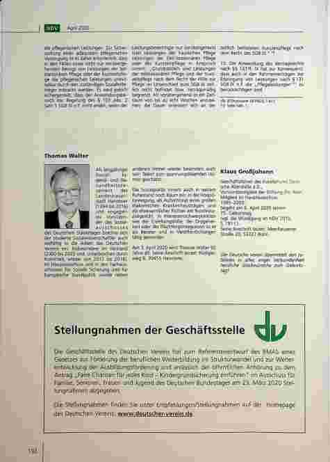 Vorschauseite 3: Gutachten zu vertragsrechtlichen Konsequenzen aus der Neuregelung in § 103 Abs. 2 SGB IX n.F. (ab 1. Januar 2020).