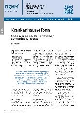 Vorschauseite 1: Krankenhausreform: Leistungsgruppen als künftige Grundlage der Portfolios der Kliniken