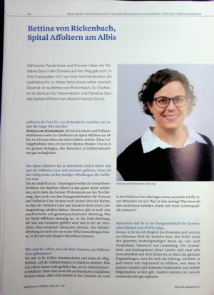Vorschauseite 1: Bettina von Rickenbach, Spital Affoltern am Albis