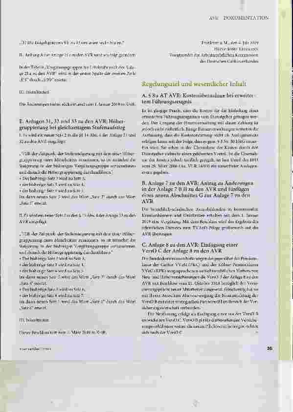 Vorschauseite 6: Beschlüsse der Bundeskommission 2/2019 vom 4. Juli 2019 in Frankfurt am Main
